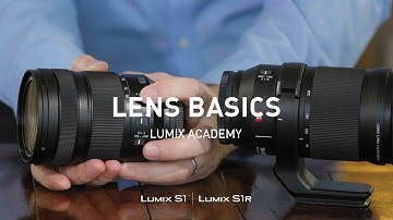 LUMIX S1, S1R Tutorial 10: Lens Basics