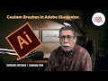 How to make custom brushes in Adobe Illustrator (Urdu)