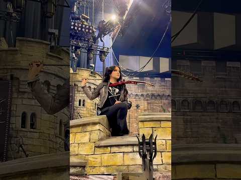 Playing Last Resort at sound check on the Sabaton tour!