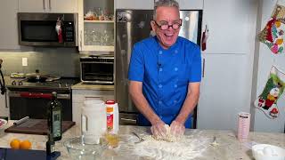 Pasta hecha en casa con las instrucciones de la NONA ETZIA en Lajatico, Tuscany. CLQ CHEF Solutions