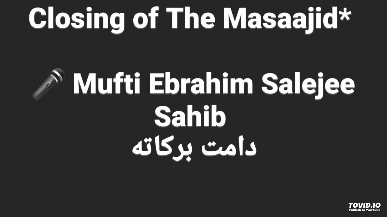 Pertinent advice for the current situation