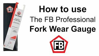 FB Fork Wear Gauge