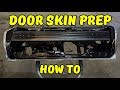 Door Shell and Door Skin Preparation - Door Skin Replacement Part 3 - 71 Camaro RS