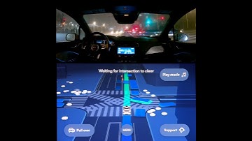 Driverless Vehicle Gets Cut Off | #Waymo Clip