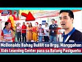 🔴Live: Mayor Vico Sotto | McDonald Bahay Bulilit | Pasig News Update