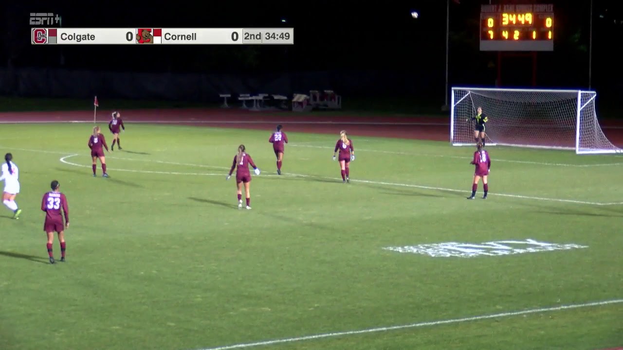 Highlights: Cornell Women's Soccer vs Colgate - 10/15/19 - YouTube
