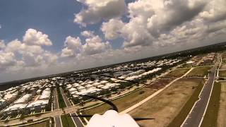 Maiden Flight E-Flite Apprentice S 15e GoPro Mounted South Florida Flying