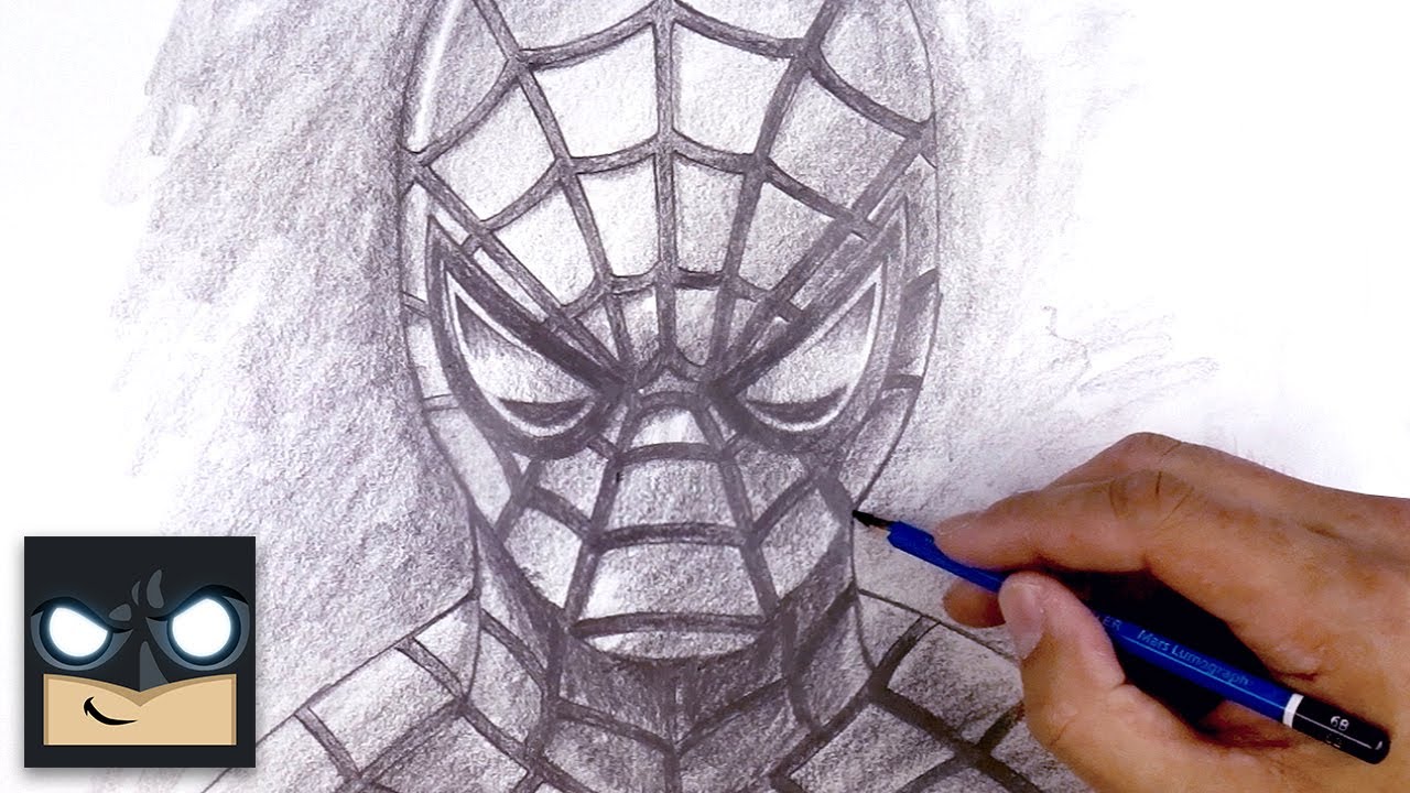 How to Draw Spiderman #spiderman #draw #howtodrawspiderman #art | TikTok