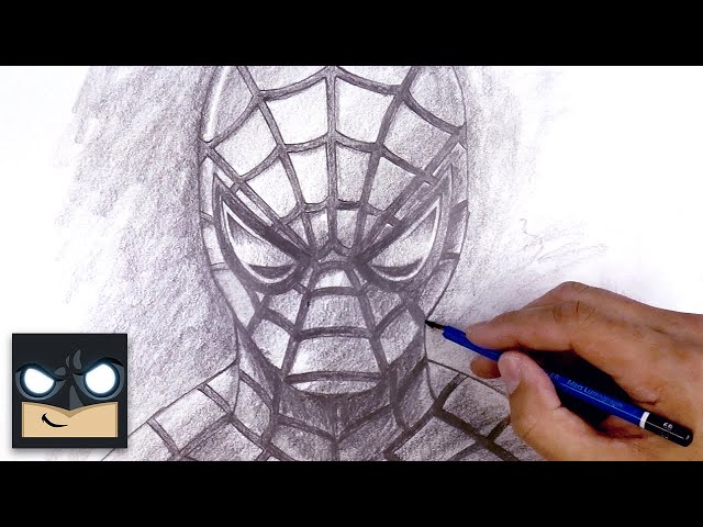 How To Draw Spiderman Easy, Step by Step, Drawing Guide, by Dawn - DragoArt