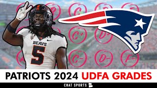 New England Patriots UDFA Grades: Grading The Patriots UDFA Signings Ft. DeShaun Fenwick & Jett Bush