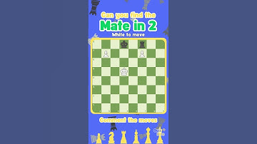 Chess Quiz Mate in 2  #shorts #chesspuzzle #matein2