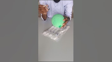 Balloon + syringe needle experiment science trick magic #experiment #viralvideo #scienceexperiment