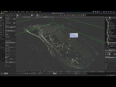 #CloudTool 02 | Cut the Point Cloud at set levels to create contour lines