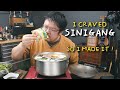 I Craved SINIGANG. So I made it | Korean Cooks Filipino Food.