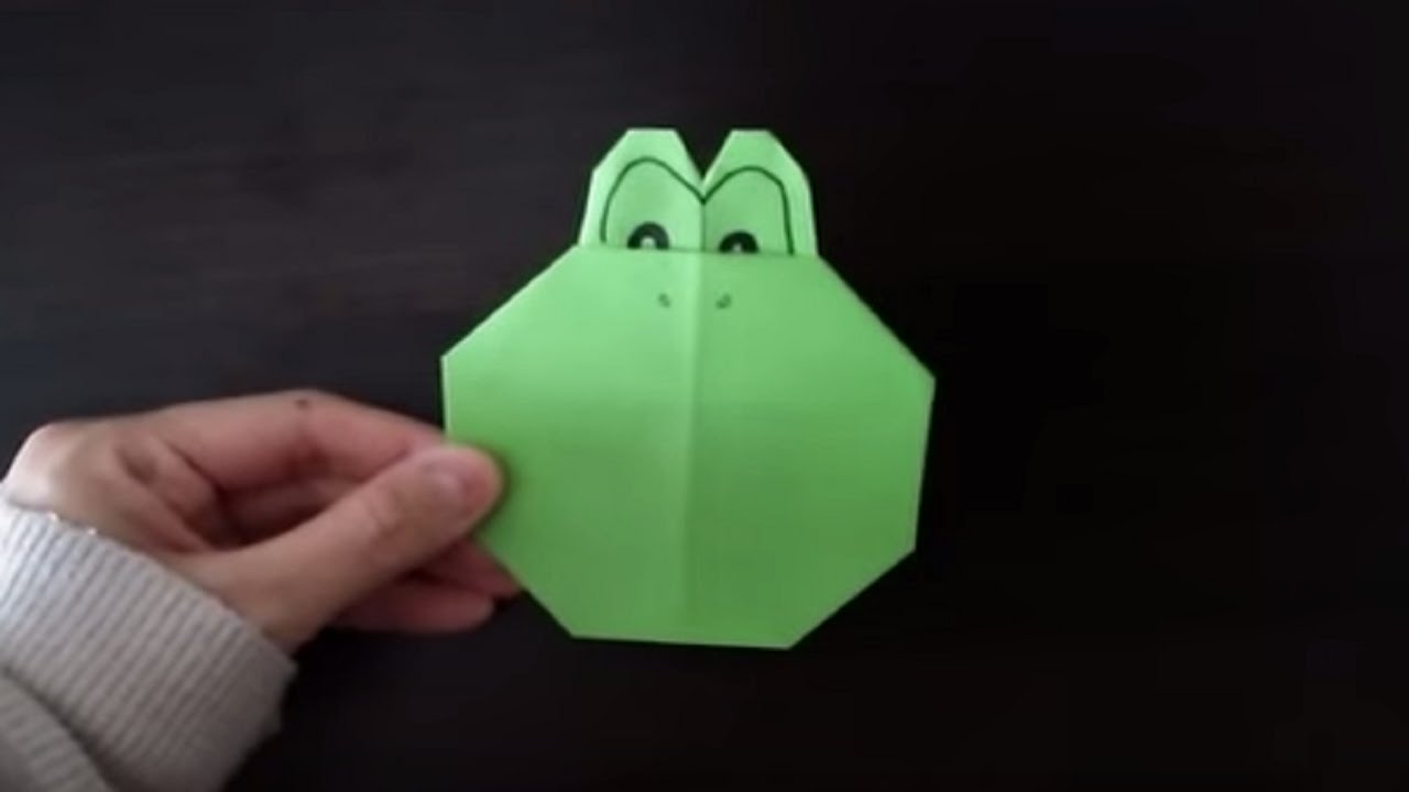 ヨッシー 折り紙 Yoshi Origami Youtube