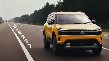 The Legend Returns: Tata Sierra 2025 | Official AI Teaser Released !!