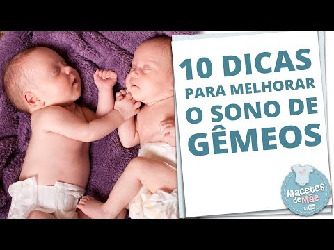 Vídeo: Bebês gêmeos devem dormir juntos?