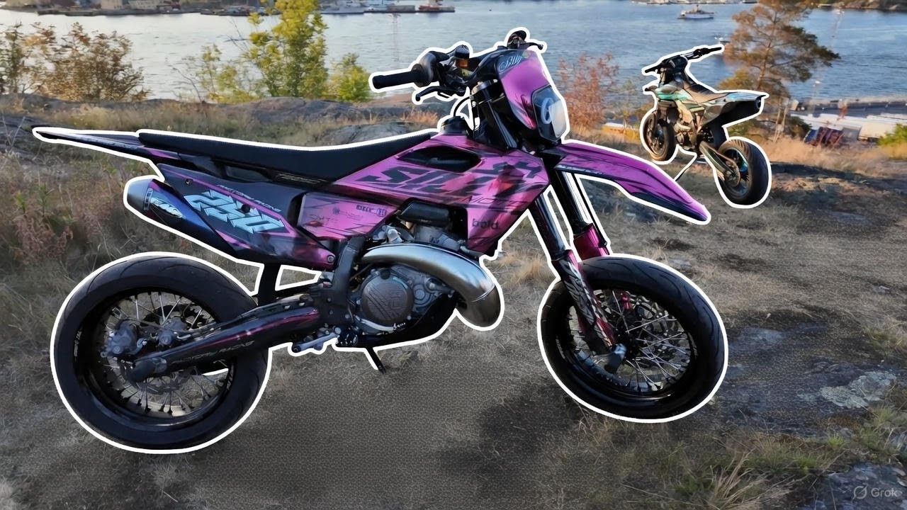 Supermoto Sunset Rideout In Stockholm – Scenic Views and Crazy Skills | Madcap Week 2025