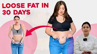 How to Lose Belly Fat Fast | 30 Days Challenge for Hip Fat, Thigh and Belly Fat | Upasana ki Duniya