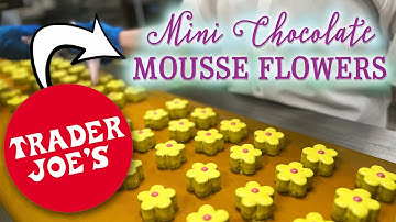 Making Mini Chocolate Mousse Cakes | Behind the Scenes at Trader Joe