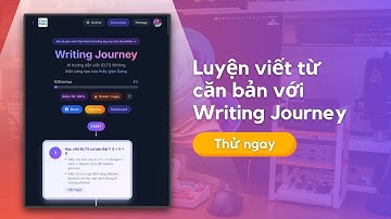 Mình làm chương trình học IELTS Writing căn bản cho người mới