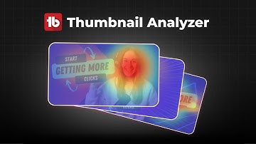 Deze tool voorspelt welke YouTube-miniatuur het beste zal presteren (TubeBuddy Thumbnail Analyzer)