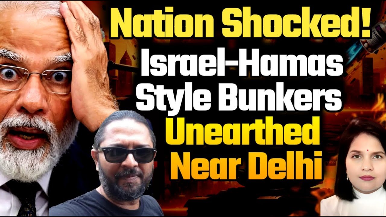 Breaking News : Israel Ham*s Style Bunkers near Delhi ! - YouTube