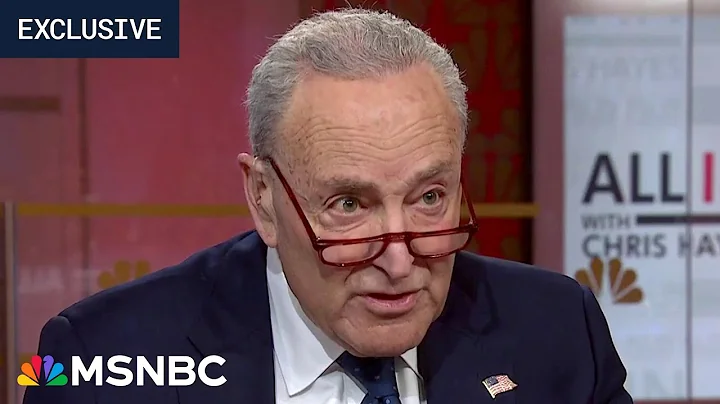 See Schumer confronted with AOC, Pelosi, Jeffries criticism on MSNBC I Primetime Exclusive