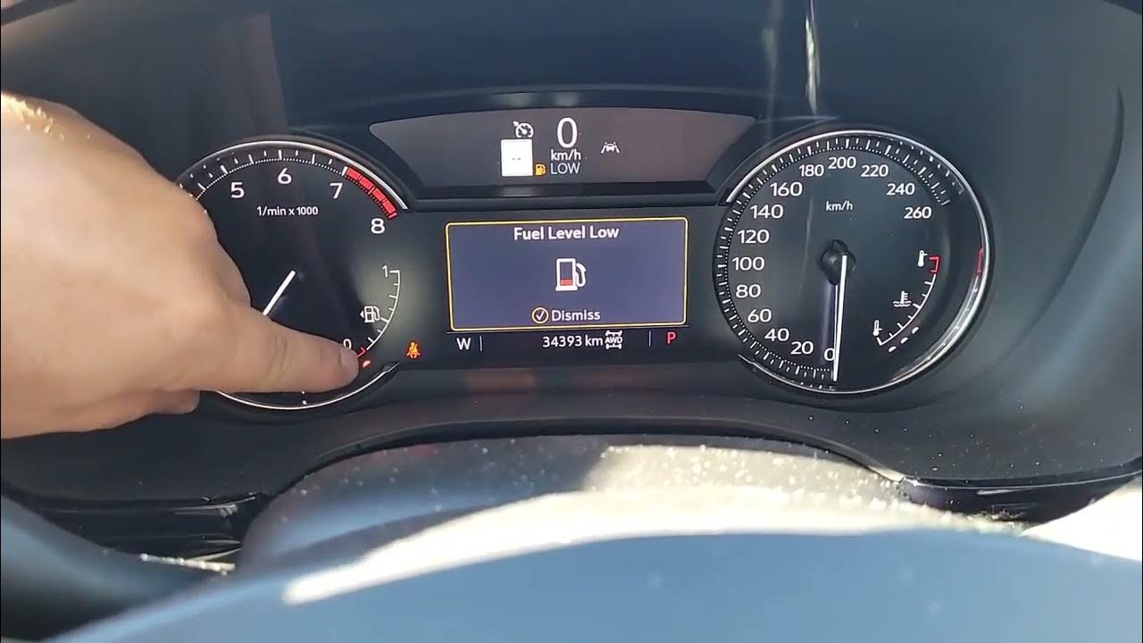 You know you are really low on fuel when....... Cadillac XT6 - YouTube