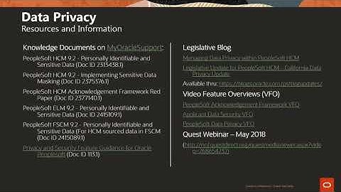 PeopleSoft HCM Configuration Series: Page and Field Configurator for Data Masking in HCM