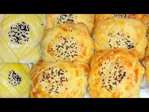 فطير مشلتت بحشوة الجبنة بشكل جديد ومميز2021