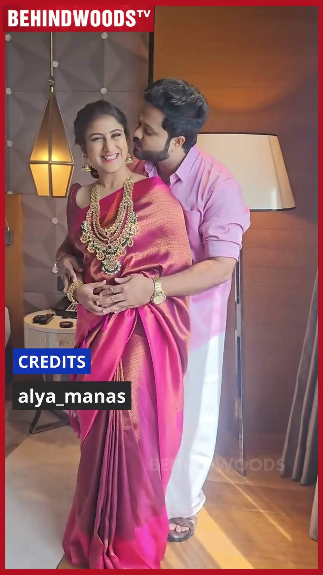Alya Manasa வீட்டு Pongal Celebration ? பட்டு புடவைல ஜொலித்த Alya ? Cute Video