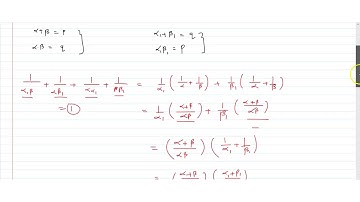 If `alpha, beta` are the roots of the equation `x^2-px + q=0` and `alpha_1, beta_1` be the roo