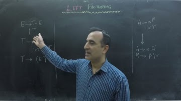 Examples of Left Factoring For Removing Common Prefixes from Context-Free Grammars