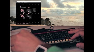 ORCA Live Coding: Roland JU-06A Sound Exploration