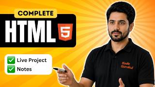 HTML in ONE SHOT with Live Project