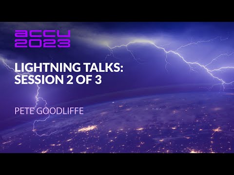 ACCU Lightning Talks: Omnibus Session 2 - ACCU 2023