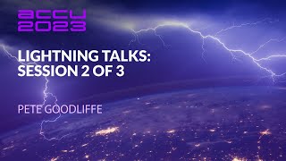 ACCU Lightning Talks: Omnibus Session 2 - ACCU 2023