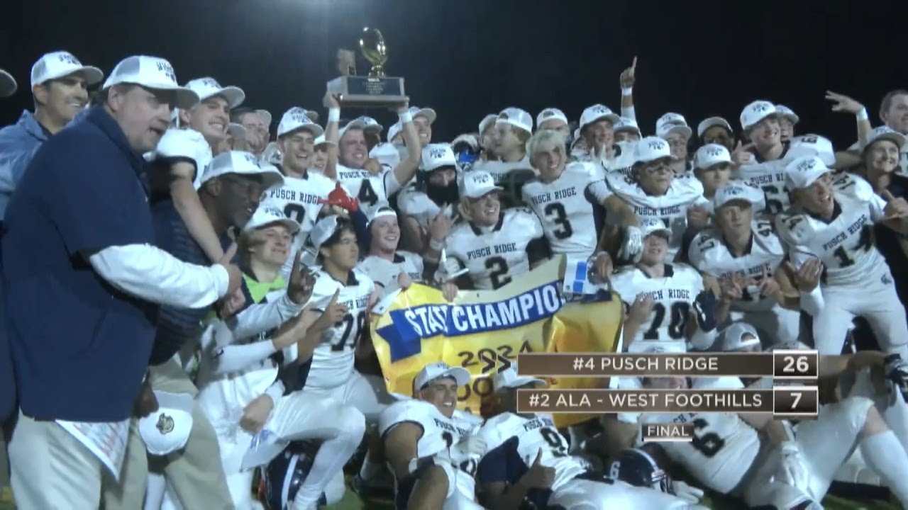 Pusch Ridge Football wins state championship for first time since 2015 ...