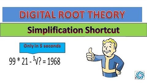 Simplification shortcut trick using Digital sum method | Advance Concept| Hindi