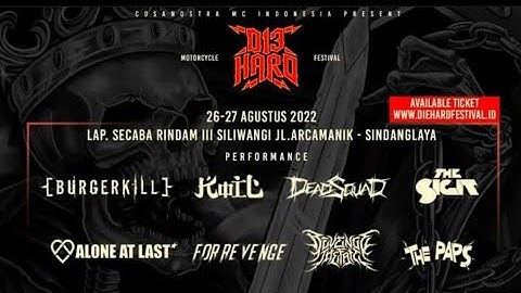 Alone At Last - Muak Untuk Memuja | Diehard Festival