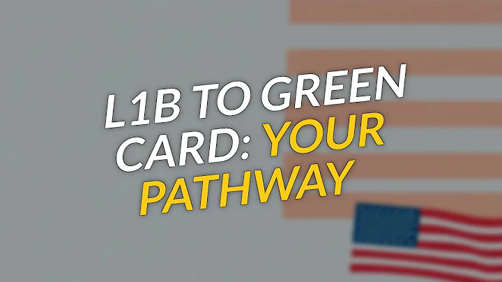 Navigating the L1B to Green Card Path: What's the REAL Timeline? 🇺🇸🔍