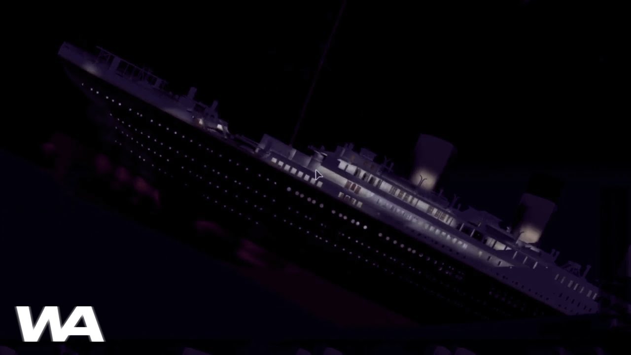 Roblox Titanic Split Scene Youtube - titanic sinking rpno splitting roblox