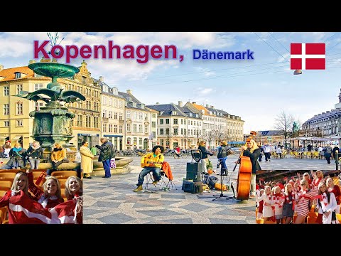 Video: Die Schöne Stadt Kopenhagen Ist Die Hauptstadt Von Dänemark