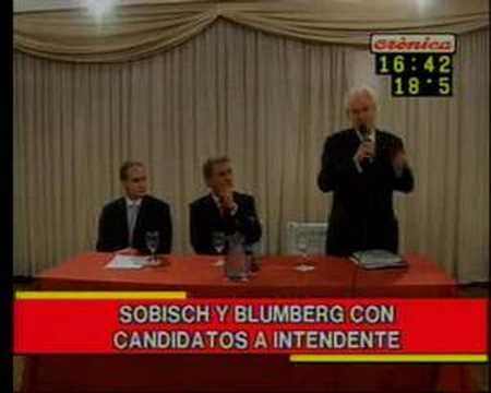 Sobisch y Blumberg con candidatos a intendentes
