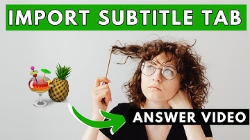 Where is the Import Subtitle Icon in HandBrake? Answer Video