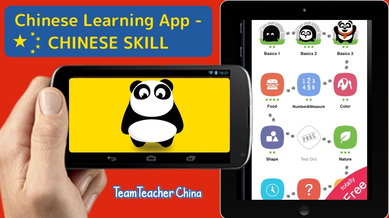 Các app học tiếng Trung cho trẻ em trên thị trường