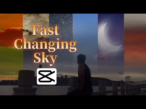 HOW TO EDIT FAST SKY REPLACEMENT IN CAPCUT APP | REELS|Trending|Vfx Edit