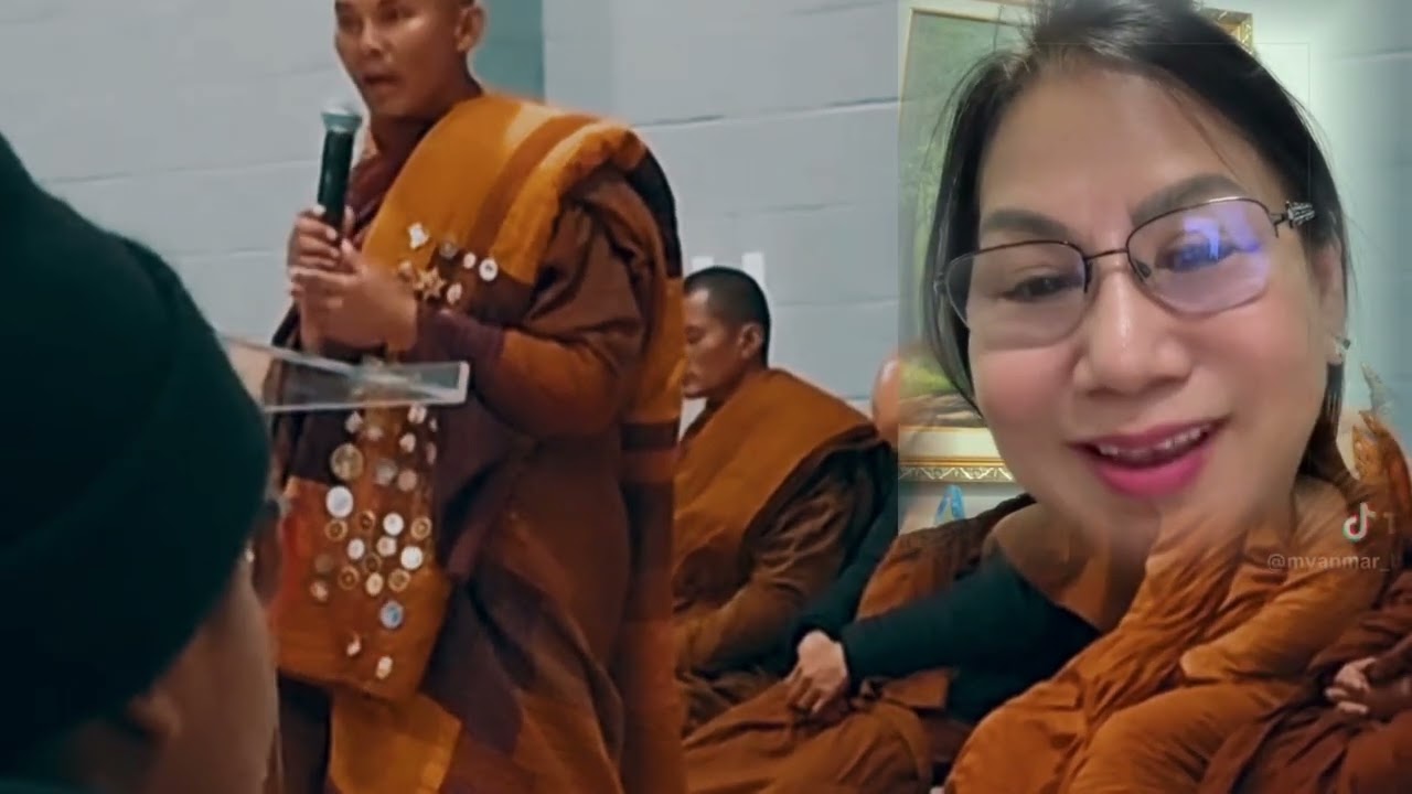 Walk for world peace and westerners people 