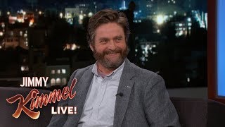 Zach Galifianakis is Tight with Oprah